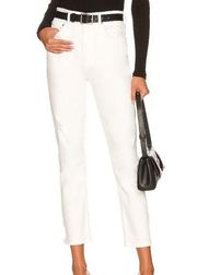 Citizens of humanity Jolene High Rise Vintage Slim in White Out