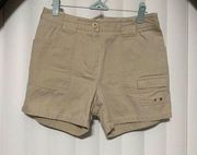 Caslon tan shorts with 5 pockets