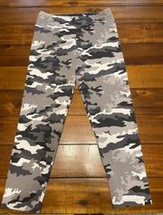 J Crew Camo Capri Workout Leggings