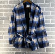 Matilda Jane - Good Hart Dutton Plaid Jacket Size Large