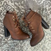 Women’s Charlotte Russe Heel Tie Boots