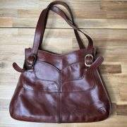 Patricia Nash Parigi Shopper Vintage British Veg Tan Handbag