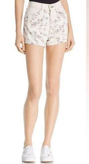 Rag & Bone Floral Jean Shorts