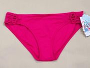 BECCA by Rebecca virtue Hot Pink Hipster Bikini Bottom Size M