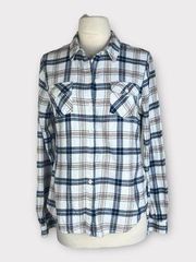 Mossimo Supply Co. | Women Tops Button Down Flannel Plaid | Large