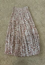 Printed Maxi Skirt