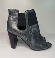 Jade Peep Toe Booties Size 6.5