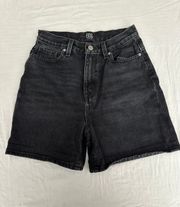 High Rise Mom Shorts