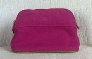 Hermes Bolide Canvas Cosmetic Bag