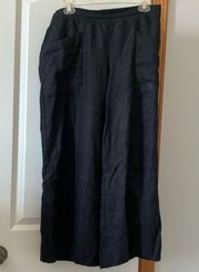 Ivy and Jane Linen Black Pants