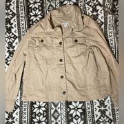 J Crew safari shirt jacket Small