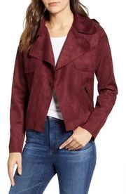 Jacee Draped Moto Jacket