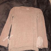 LC Lauren Conrad Lauren Conrad Blush Sweater