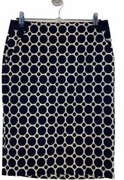 NWT The Limited Skirt Polka dots side pockets zipp