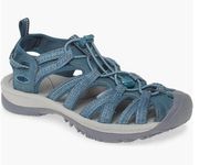 KEEN Womens 'Whisper' Water Friendly Sport Sandal Blue Size 8.5