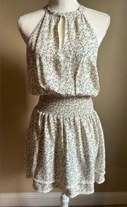 Slate & Willow Floral Smocked Waist Dress