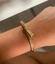 Gold Bow Bracelet