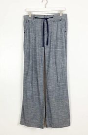 Candie’s Pants Blue Cotton Blend Wide Leg 9