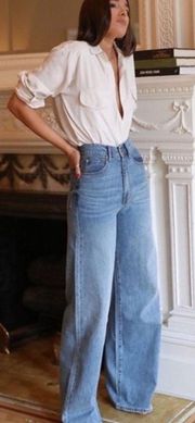 High Rise Wide Leg Jeans 24