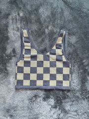 checkered tank