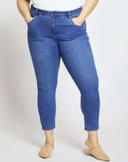 Universal Standard Jeans Seine High Rise Skinny in Vintage Indigo Sz 16P EUC