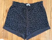 Cheetah Knit Shorts