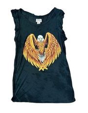 TORN BY RONNY KOBO Eagle Tank Top Size Small