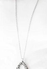 Paparazzi Silver Long Pendant Necklace