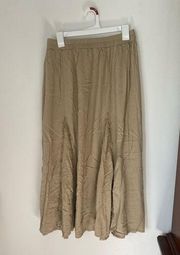 Plus size tan skirt 4X