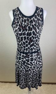 Trina Turk Huxley Leopard Print Dress Small