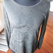 Joe Fresh Semi Sheer Top - Size Med