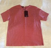 NWT Truenyc striped t shirt in S. Red/white stripes