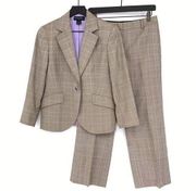 BROOKS BROTHERS Wool Suit Set Beige 4P/6P