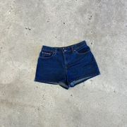 Vintage Dark Wash denim shorts 
