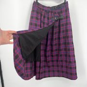 Alice's Pig Tartan Plaid Skirt with Buckles Outlander Dark Academia Schoolgirl