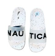 NWT NAUTICA Spell Out Logo Summer slide Sandal