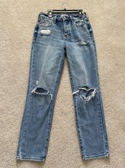 Size 25 Blue Mom Jeans