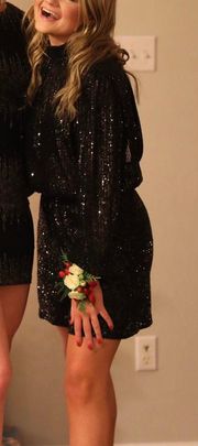 sequined romper