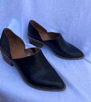 Women's Universal Thread Black Cutout Loafers Size 8.5