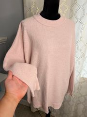 Oversized Pullover Crewneck Sweater