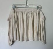 Ella Moss Off the Shoulder Shirt Size Small