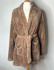 Forever 21 Brown Plush Bathrobe