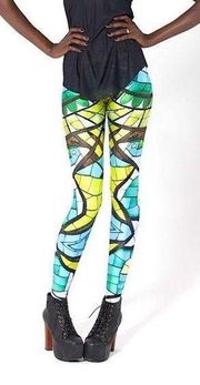 BlackMilk Stained Glass Lorikeet Legging LIMITED RUN SOLD OUT