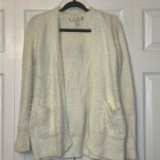 Loran Conrad cashmere cream colored cardigan. Size xs