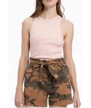 NWT SANCTUARY DAILY SHORT IN LION CAMO  HIGH RISE SZ-27