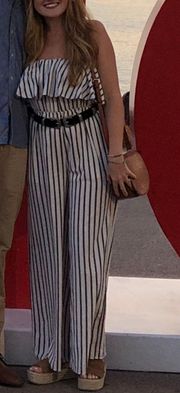 Stripe Jumpsuit