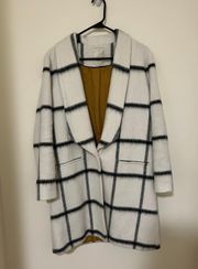 Elevenses Checkered Coat