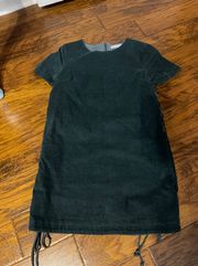 Green Corduroy Dress