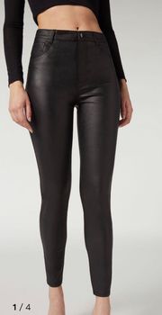 Faux Leather Pants