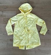 Merona Hooded Rain Jacket in Yellow